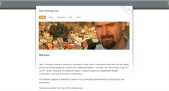 Desktop Screenshot of markbillinghurst.com