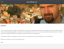 Tablet Screenshot of markbillinghurst.com
